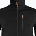 Herren-Trekking-Sweatshirt Fjällräven Keb Fleece Hoodie schwarz F81878 3