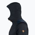Herren-Trekking-Sweatshirt Fjällräven Keb Fleece Hoodie navy blau F81878 9