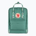 Fjällräven Kanken 16 l frostgrün/Konfetti-Muster Wanderrucksack