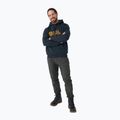 Herren Fjällräven Logo Hoodie navy blau F84144 2