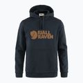 Herren Fjällräven Logo Hoodie navy blau F84144 6