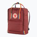 Fjällräven Kanken Rainbow 16 l ochsenrot/Regenbogenmuster City-Rucksack 2