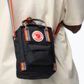 Fjällräven Kanken Rainbow Sling 2.5 l schwarz/Regenbogenmuster 6