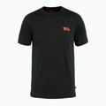 Herren T-Shirt Fjällräven Abisko Wool Logo black