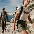 Damen-Trekking-T-Shirt Fjällräven Logo weiß F87146 5