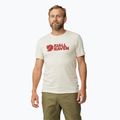 Shirt Herren Fjällräven Logo chalk white