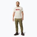 Fjällräven Herren-T-Shirt Logo Kreide weiß 2