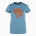 Damen-Trekking-T-Shirt Fjällräven Arctic Fox blau F89849