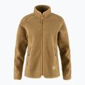 Hoodie Sweatshirt Damen Fjällräven Vardag Pile buckwheat brown 5