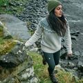 Fjällräven Damen Övik Strickpullover mistry grün/tief patiniert 4