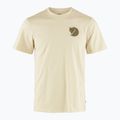 Herren T-Shirt Fjällräven Walk With Nature chalk white