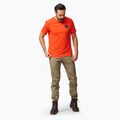 Herren Fjällräven Walk With Nature T-Shirt in Flammenorange 2