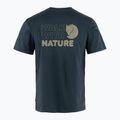 Herren Fjällräven Walk With Nature T-Shirt dunkelblau 2