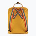 Fjällräven Kanken Rainbow 16 l Ocker/Regenbogenmuster City-Rucksack 3