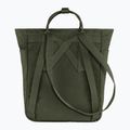 2-in-1-Tasche Fjällräven Kanken Totepack 14 l deep forest 2