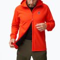 Herren-Trekkingjacke Fjällräven Expedition Fleece Hoodie flammend orange 5