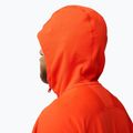 Herren-Trekkingjacke Fjällräven Expedition Fleece Hoodie flammend orange 7