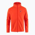 Herren-Trekkingjacke Fjällräven Expedition Fleece Hoodie flammend orange 11