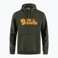 Herren Fjällräven Logo Hoodie tiefgefroren