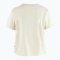 Shirt Damen Fjällräven Fjällblomster Logo chalk white 2