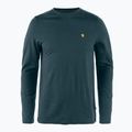 Trekking Longsleeve Herren Fjällräven Bergtagen Merino mountain blue