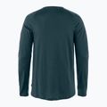 Trekking Longsleeve Herren Fjällräven Bergtagen Merino mountain blue 2