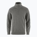 Trekking Hoodie Sweatshirt Herren Fjällräven Övik Lite Half Zip grey