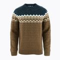 Pullover Damen Fjällräven Övik Knit Sweater dark oak/navy