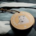 Bauchtasche Fjällräven Kanken Graphics Hip Pack nimbus blue/hidden animals 4