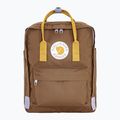 City-Rucksack Fjällräven Kånken Concept 16 l Khaki dust/kantarell