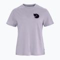 Damen T-Shirt Fjällräven Fox Boxy Logo lavender mist