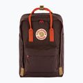 Cityrucksack Fjällräven Kanken Koncept Laptop 15" 18 l black oak/rowan red