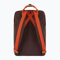 Cityrucksack Fjällräven Kanken Koncept Laptop 15" 18 l black oak/rowan red 3