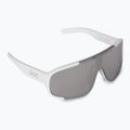 Fahrradbrille POC Aspire hydrogen white/clarity road silver