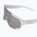 Fahrradbrille POC Aspire hydrogen white/clarity road silver 5