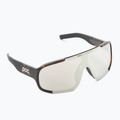 Fahrradbrille POC Aspire tortoise brown/violet/silver mirror