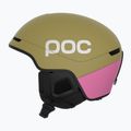 Skihelm POC Obex Contour olivine green matt/thulite pink matt 2