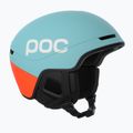 Skihelm POC Obex Contour indicolite blue matt/carnelian orange matt