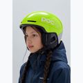 Kinder-Skihelm POC Pocito Obex MIPS Jr fluorescent yellow/green 5