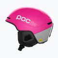 Kinder-Skihelm POC Pocito Obex MIPS Jr fluorescent pink 2