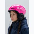 Kinder-Skihelm POC Pocito Obex MIPS Jr fluorescent pink 5