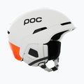 Skihelm POC Obex MIPS hydrogen white/fluorescent orange