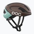 Fahrradhelm POC Omne Air MIPS bronzite brown matt/lazurite blue matt
