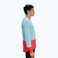 Herren Fahrrad-Langarmshirt POC Motion Air Jersey lazurite blue/carnelian orange 3