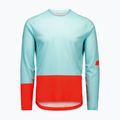 Herren Fahrrad-Langarmshirt POC Motion Air Jersey lazurite blue/carnelian orange 5