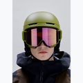 Skibrille POC Nexal olivine green/partly sunny rose gold 5