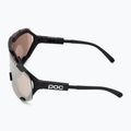 Sonnenbrille POC Devour Mid uranium black/clarity trail/partly sunny silver 5