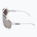 Sonnenbrille POC Devour Mid hydrogen white/clarity road/sunny silver 5