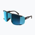 Sonnenbrille POC Devour Mid bronzite brown/clarity univ/partly sunny turquoise