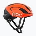 Fahrradhelm POC Omne Beacon MIPS fluorescent orange matt/uranium black matt
